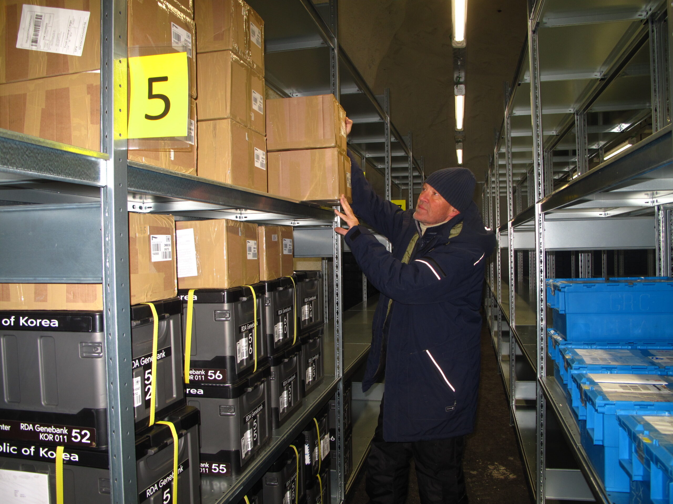 The second Seed Vault storage hall was taken in use this year