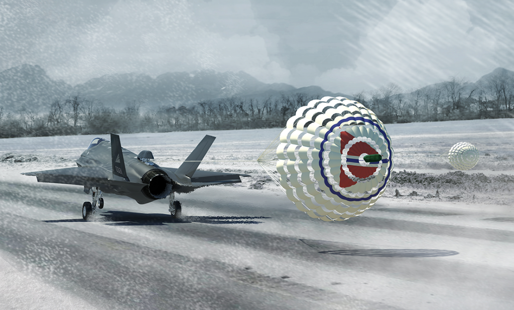 Norske F-35 blir de første som skal utstyres med bremseskjerm 