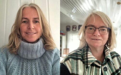 Prosjektledere for P-IRIS, Ingjerd Skogseid og Barbara Irene Harterink, Vestland fylkeskommune