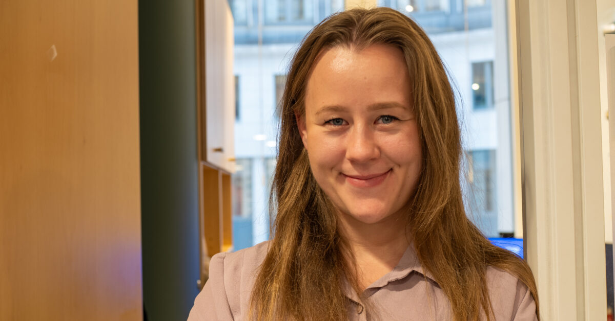 Elise – Jobb i Energidepartementet