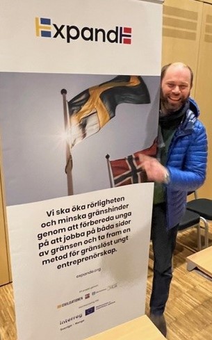 Lars Erik Brenna i Vekstbedriften Vilja AS og norsk prosjektleder for ExpanxE
