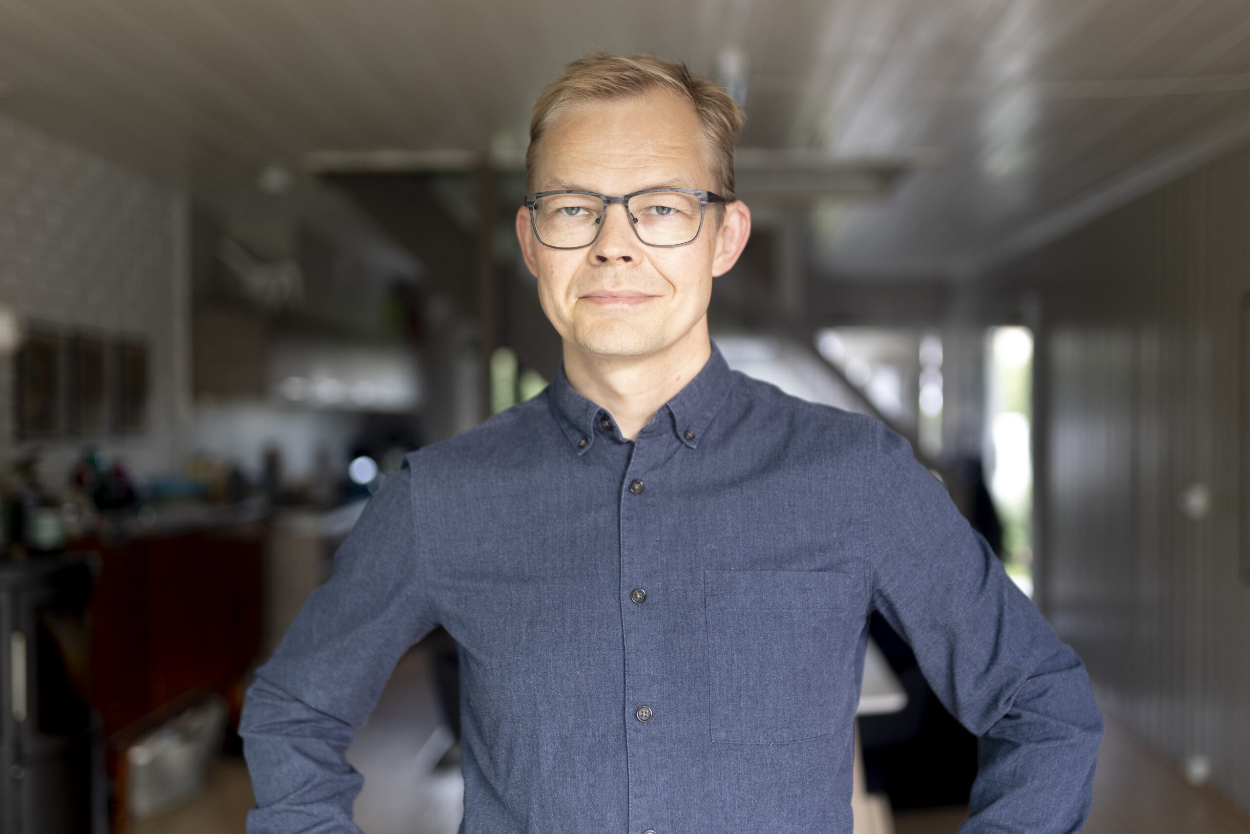 Egil Pedersen, at Sámi Allaskuvla i Guovdageaidnu.

