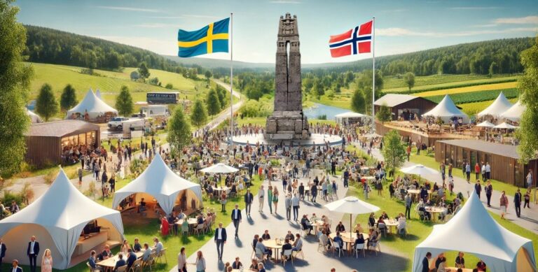 AI generert bilde som visualiserer Grensdagarna. Eies av prosjektet Grensdagarna BRIDGE.