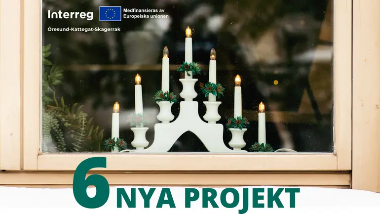 julelysestake i et vindu - Interreg gir 115 millioner kroner til grønn omstilling
