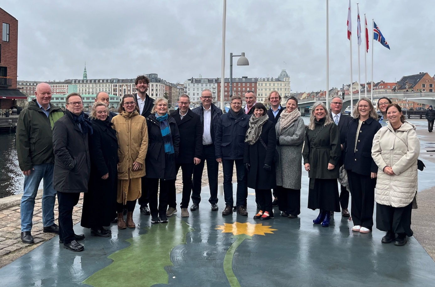 gruppebilde av Overvåkningskomiteen i Interreg Nordlig Periferi og Arktis