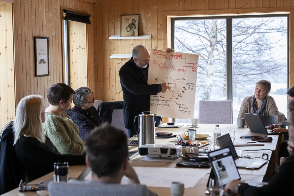 Prosjektmøte - grenseoverskridende kulturarbeid i Samspel63