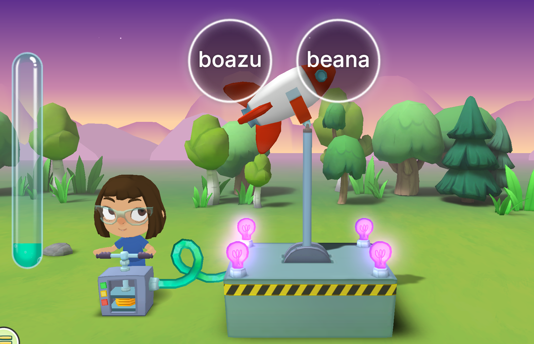 testversjon av spill med nordsamiske ord - samisk leseopplæring