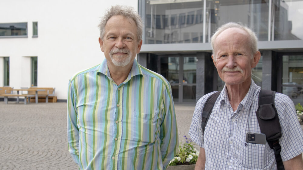 to menn - Kontiki - KI for framtidens helsetjenester