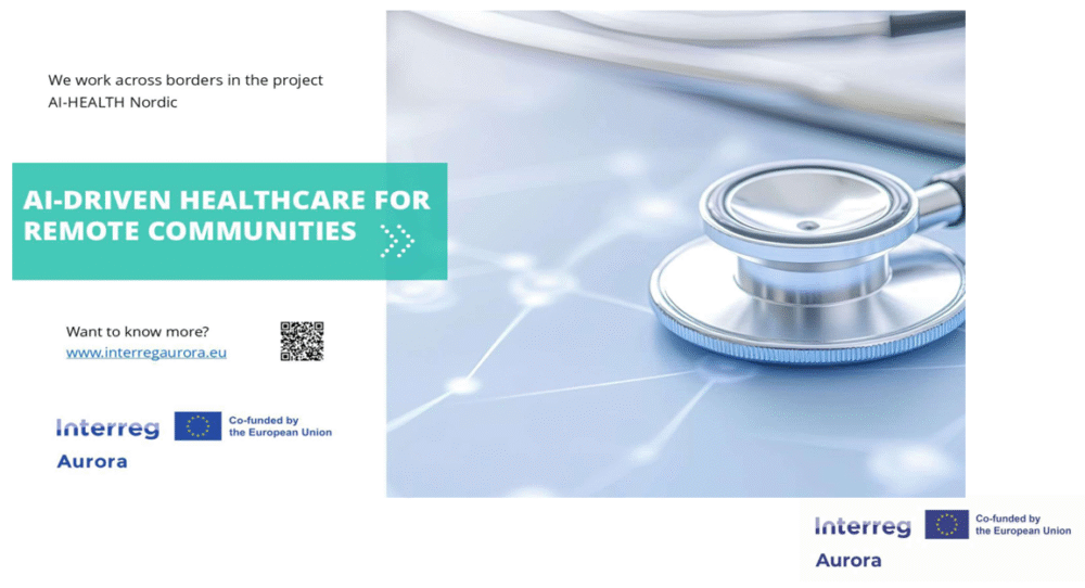 plakat for AI-HEALTH Nordic helsetjenester