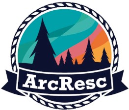 logo for ArcResc - skogbrannhåndtering i nordområdene