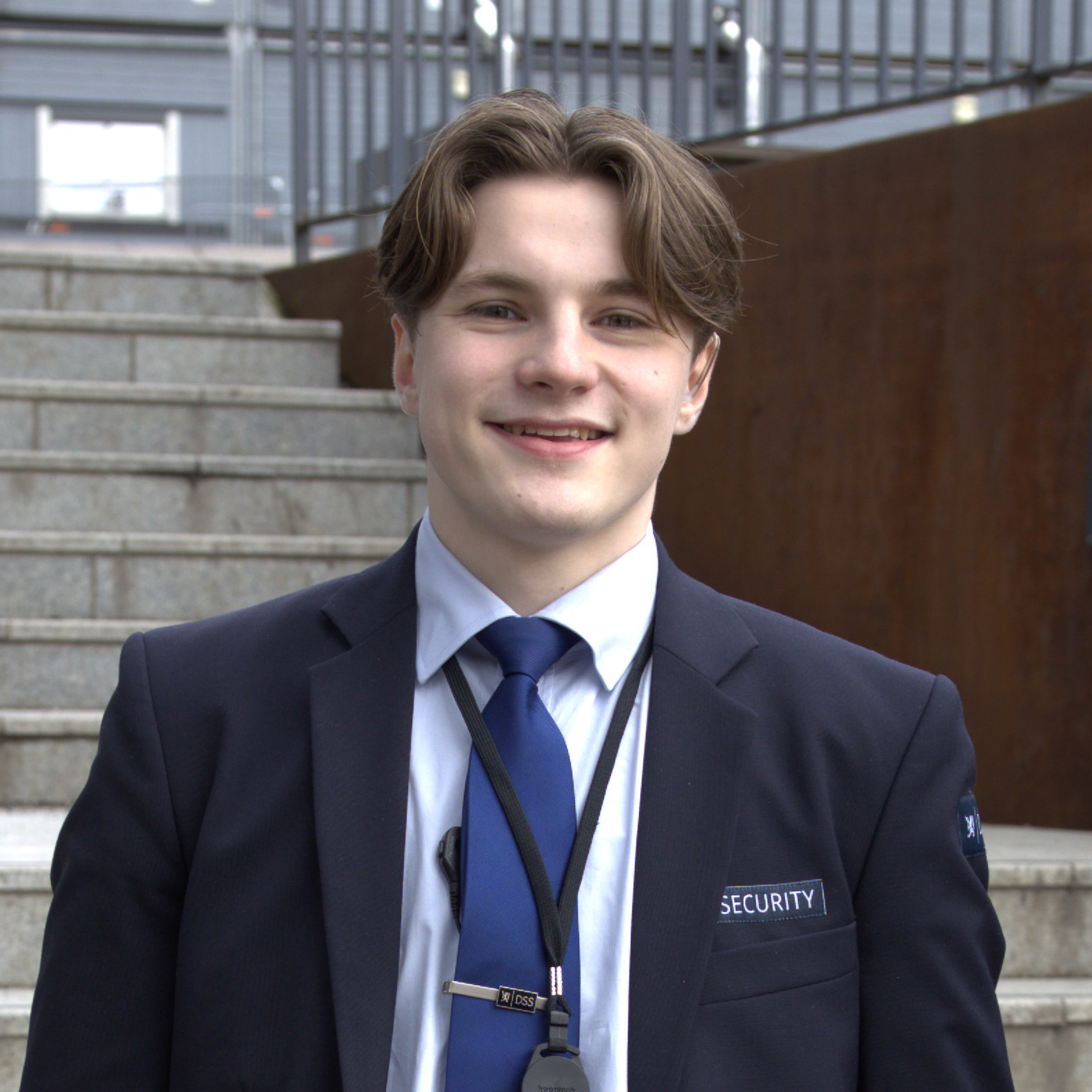 Portrett mannlig lærling i DSS.