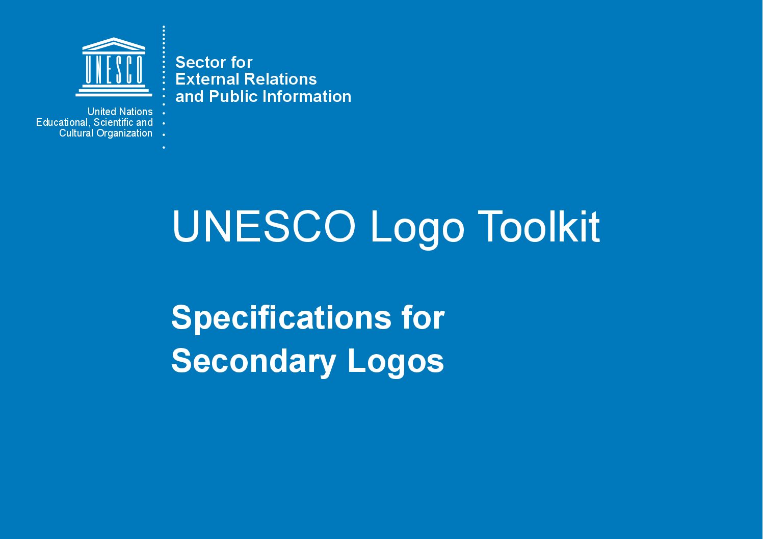 Unesco Secondary Logo Unesco