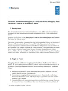 Smuggling of Goods Caribbean