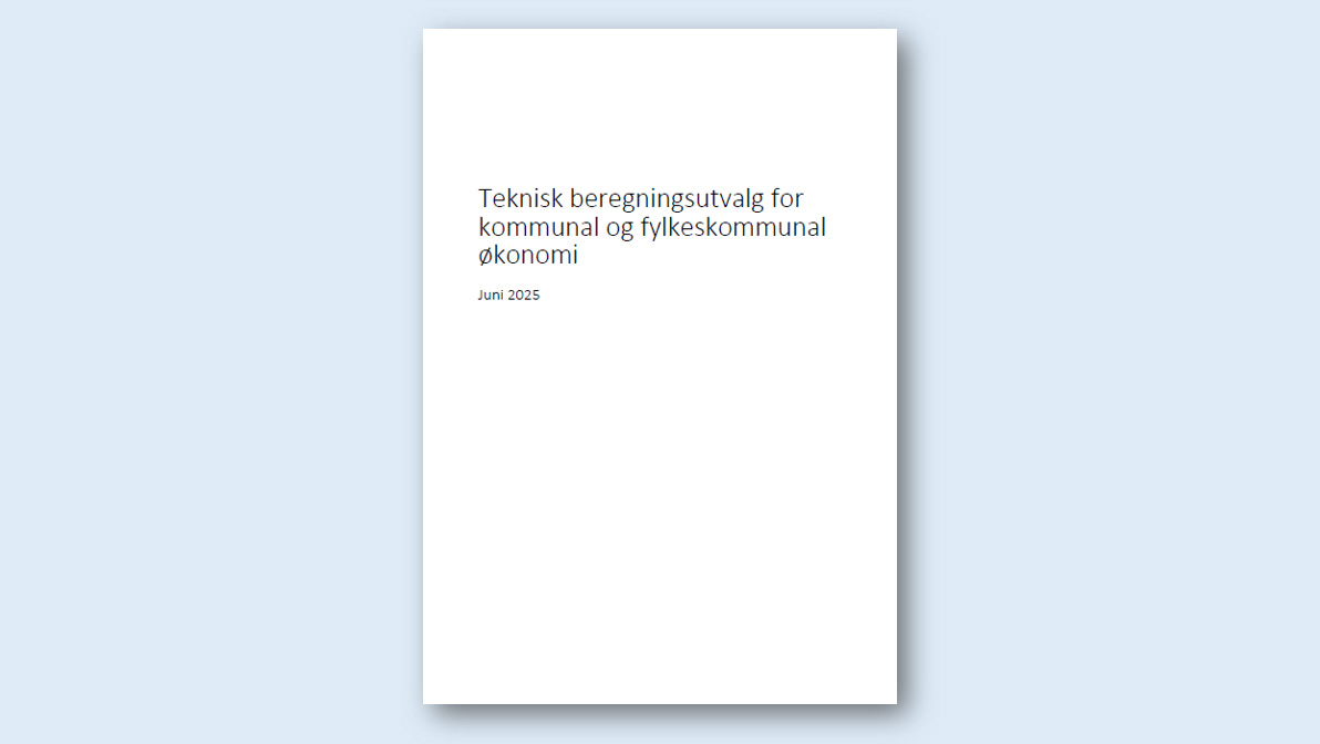 Forside på TBU-rapport juni 2025